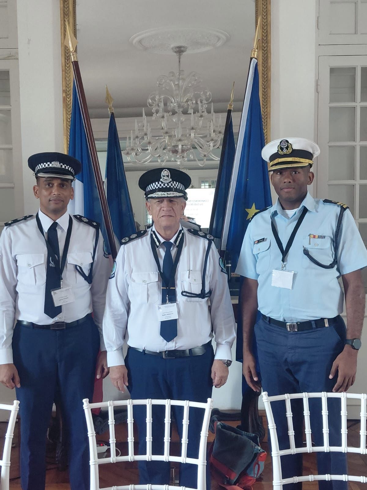 COMMISSIONER OF POLICE PARTICIPATES IN REGIONAL SECURITY CONFERENCE IN RÉUNION