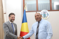 Courtesy Call Between British High Commissioner and Minister for Homeland Security and Civil Affairs